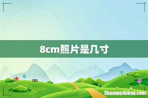 8cm照片是几寸