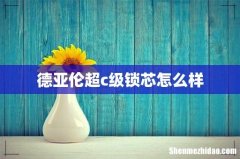 德亚伦超c级锁芯怎么样