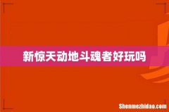 新惊天动地斗魂者好玩吗