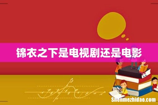 锦衣之下是电视剧还是电影