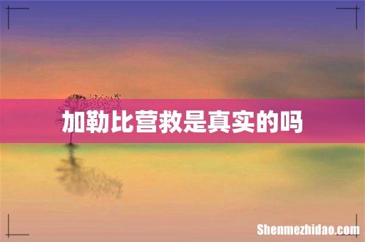 加勒比营救是真实的吗