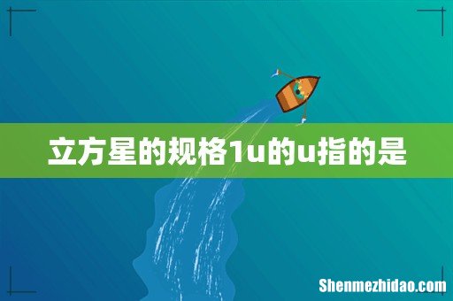 立方星的规格1u的u指的是