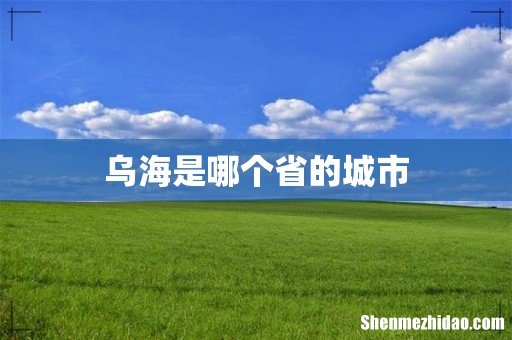 乌海是哪个省的城市