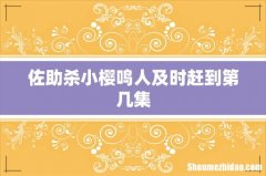佐助杀小樱鸣人及时赶到第几集