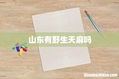 山东有野生天麻吗