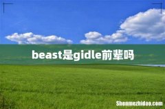 beast是gidle前辈吗