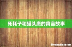 死耗子和猫头鹰的寓言故事
