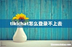 tikichat怎么登录不上去