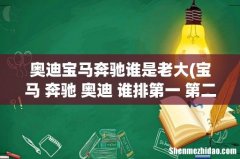宝马 奔驰 奥迪 谁排第一 第二 第三 奥迪宝马奔驰谁是老大