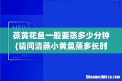 请问清蒸小黄鱼蒸多长时间 蒸黄花鱼一般要蒸多少分钟