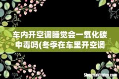 冬季在车里开空调睡觉多久会造成一氧化碳中毒 车内开空调睡觉会一氧化碳中毒吗