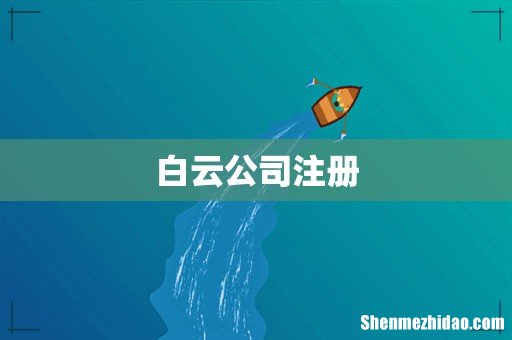 白云公司注册