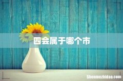 四会属于哪个市