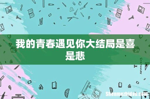 我的青春遇见你大结局是喜是悲