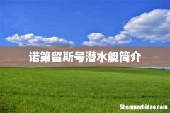 诺第留斯号潜水艇简介