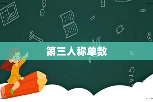 第三人称单数