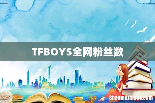 TFBOYS全网粉丝数