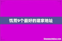 饥荒9个最好的建家地址