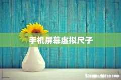 手机屏幕虚拟尺子