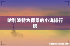 哈利波特为背景的小说排行榜