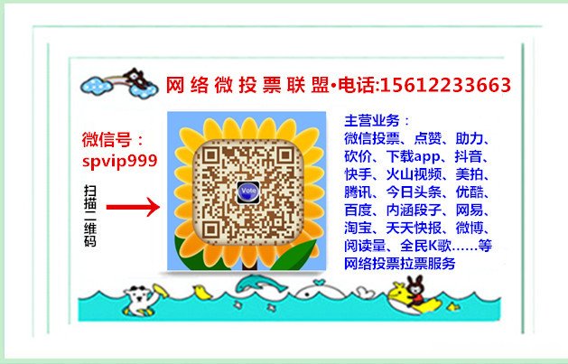 屯昌县微信人工投票刷票价格 屯昌县微信人工投票刷票价格表