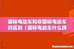 国标电动车什么牌子好 国标电动车和非国标电动车的区别