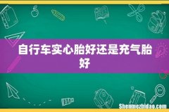 自行车实心胎好还是充气胎好