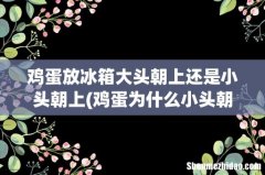 鸡蛋为什么小头朝上 鸡蛋放冰箱大头朝上还是小头朝上