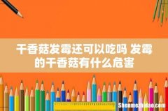 干香菇发霉还可以吃吗 发霉的干香菇有什么危害