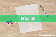 什么小雨