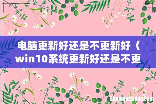 win10系统更新好还是不更新 电脑更新好还是不更新好