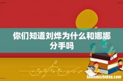 你们知道刘烨为什么和娜娜分手吗