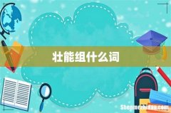 壮能组什么词