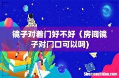 镜子对着门好不好（房间镜子对门口可以吗)