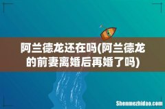 阿兰德龙的前妻离婚后再婚了吗 阿兰德龙还在吗