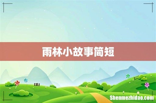 雨林小故事简短