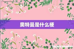 奥特曼是什么梗