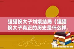 狸猫换太子真正的历史是什么样的 狸猫换太子刘娥结局
