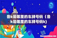 鲁k是哪里的车牌号码（鲁k是哪里的车牌号码k)