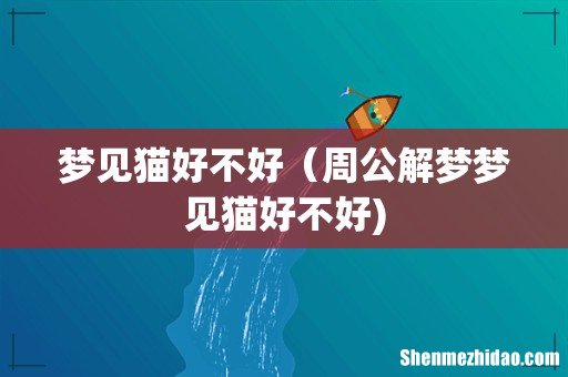 梦见猫好不好(周公解梦梦见猫好不好)