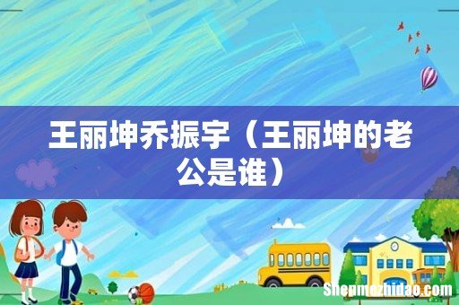 王丽坤的老公是谁 王丽坤乔振宇
