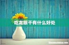 吃龙眼干有什么好处