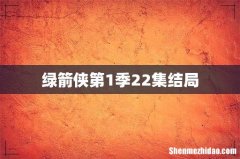 绿箭侠第1季22集结局