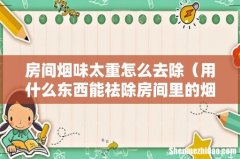 用什么东西能祛除房间里的烟味 房间烟味太重怎么去除