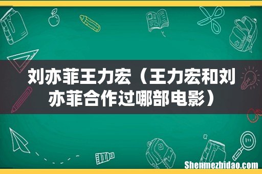 王力宏和刘亦菲合作过哪部电影 刘亦菲王力宏