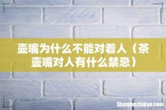 茶壶嘴对人有什么禁忌 壶嘴为什么不能对着人