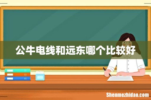 公牛电线和远东哪个比较好