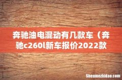 奔驰油电混动有几款车（奔驰c260l新车报价2022款)