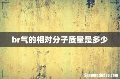 br气的相对分子质量是多少