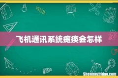 飞机通讯系统瘫痪会怎样
